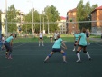 РИКТяне участвуют в турнире по парковому волейболу.