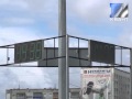 Часы, установленные на дорожном кольце у автовокзала, пугают междуреченцев