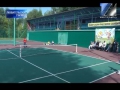 Соревнования по теннису среди детей