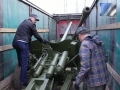 В Междуреченск привезли две пушки