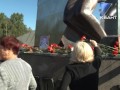 Возложение цветов к мемориалу шахтерской славы