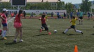 Фестиваль женского футбола в Междуреченске.
